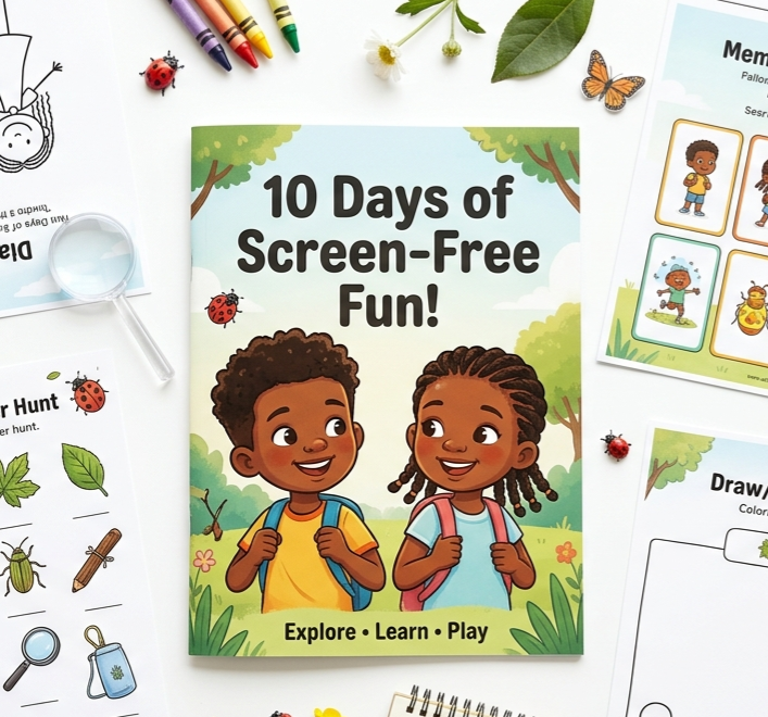 Screen-Free Fun Activity Pack for Kids